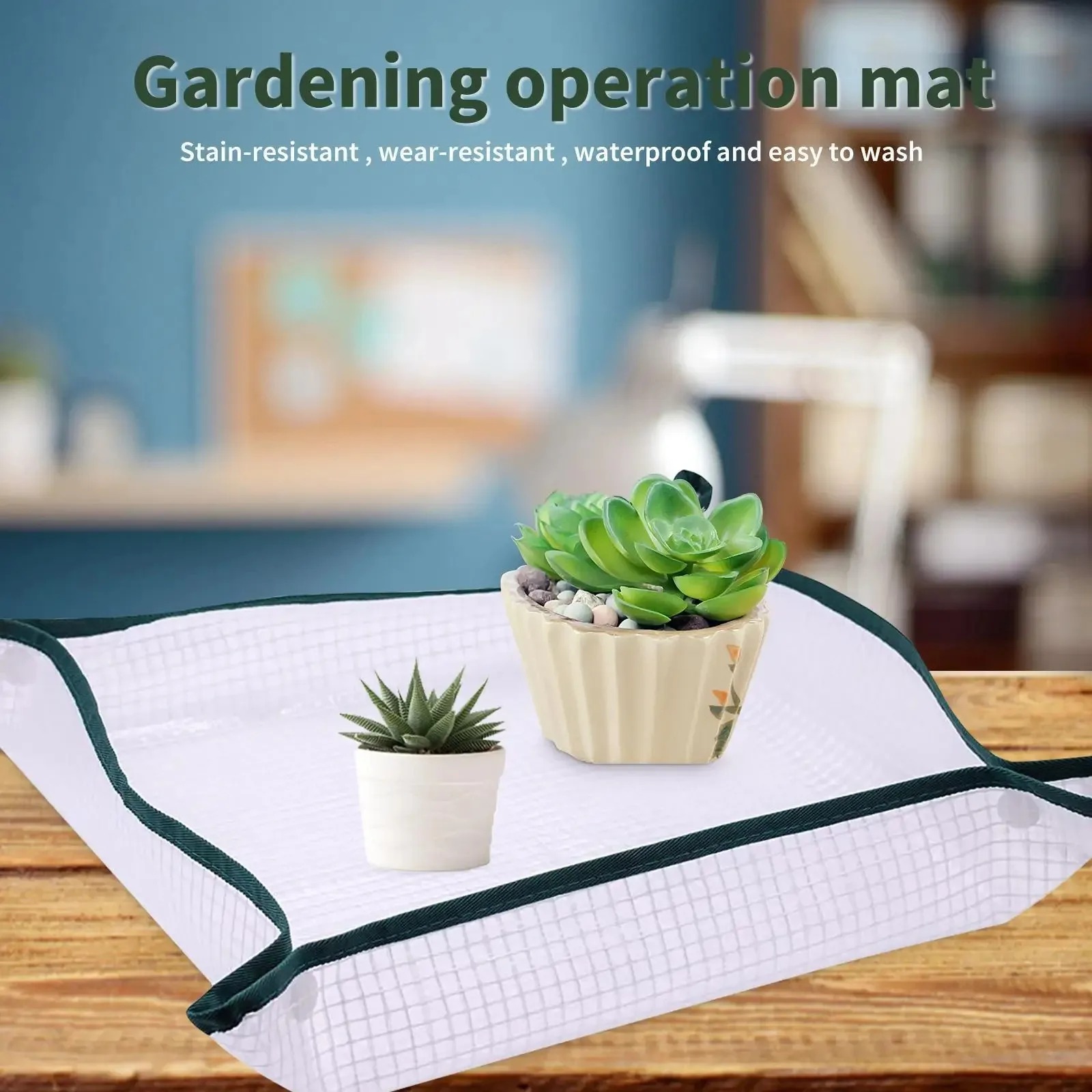 Bonsai Repotting Mat - 1Pc 50 Cm/19.68in Plant Ompotten Vierkante