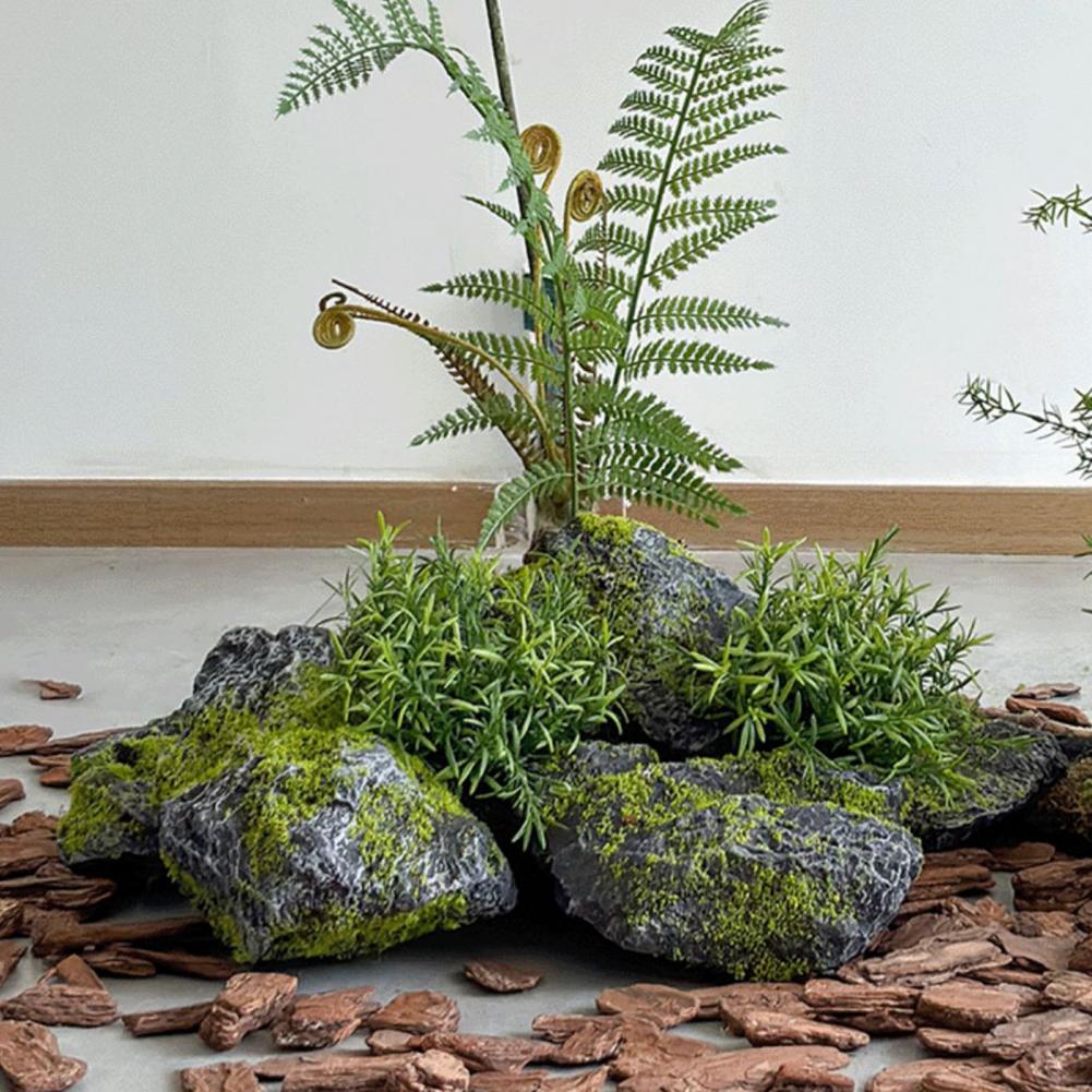 Landscape Bonsai Garden - Weerbestendige kunststeen Realistische landschapsrots voor terrarium