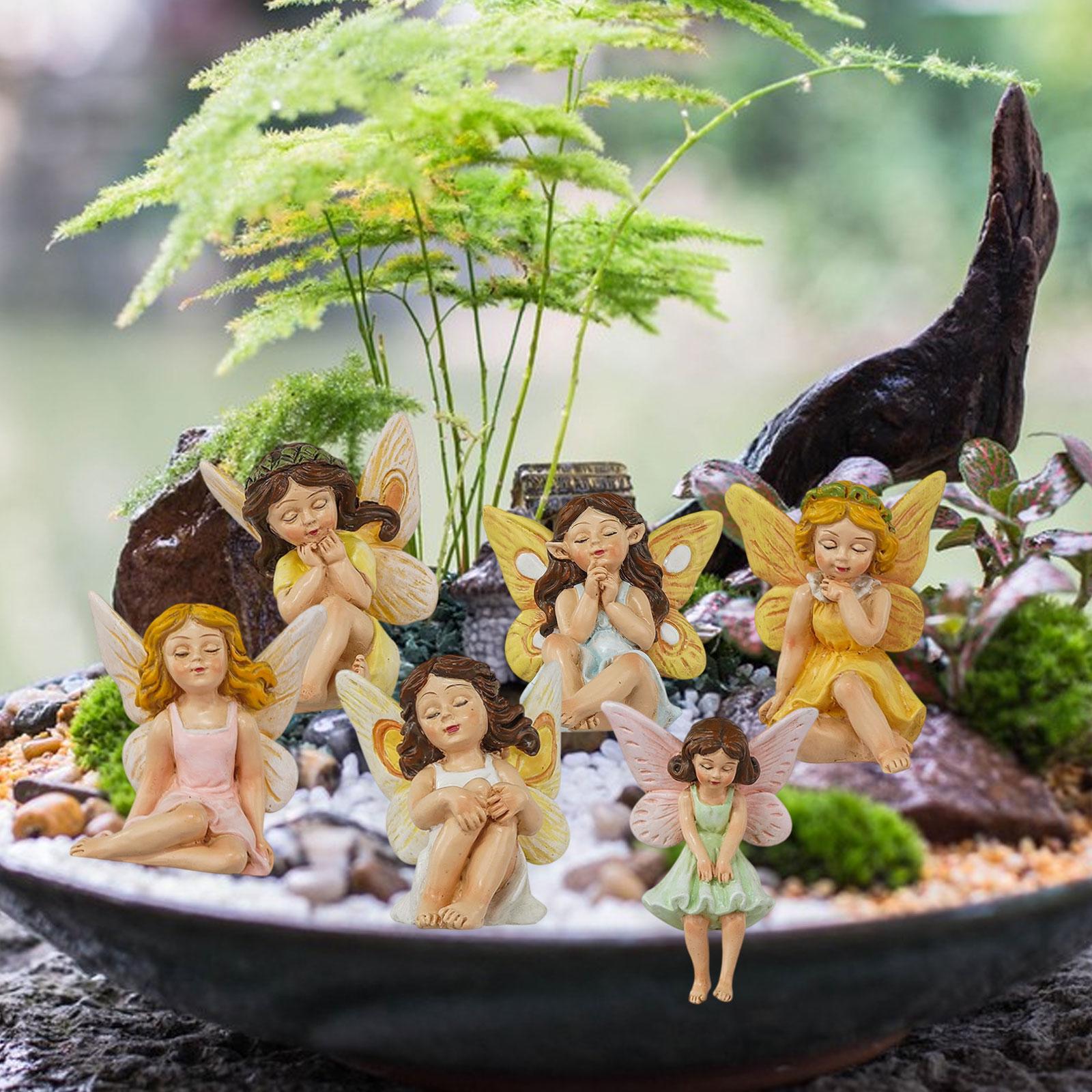 Bonsai Garden Backyard - 6 stuks Fairy Garden Accessoires Plant