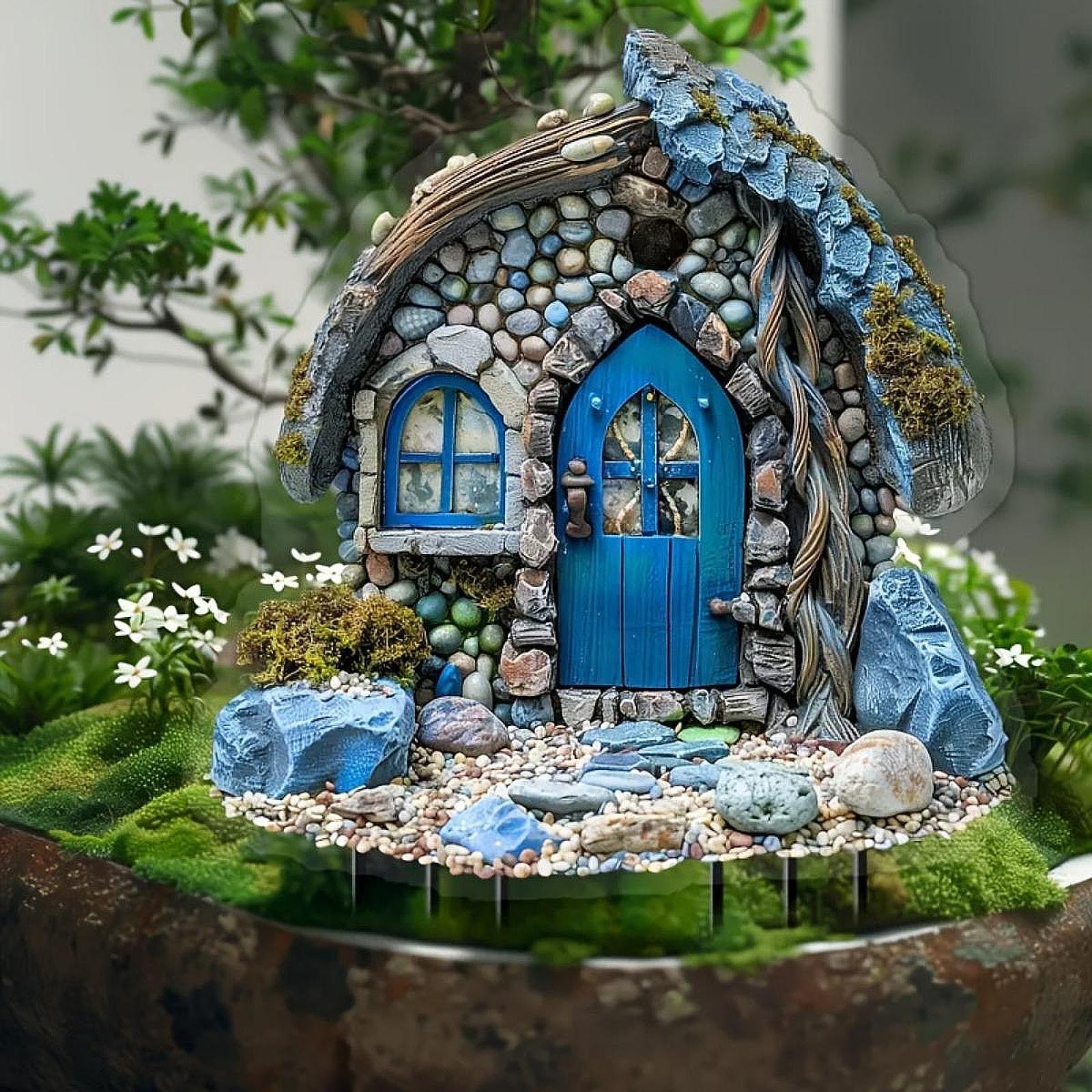 Huis Decoratieve Tuinpaal 2D C - Bonsai Garden Backyard recensie en prijs