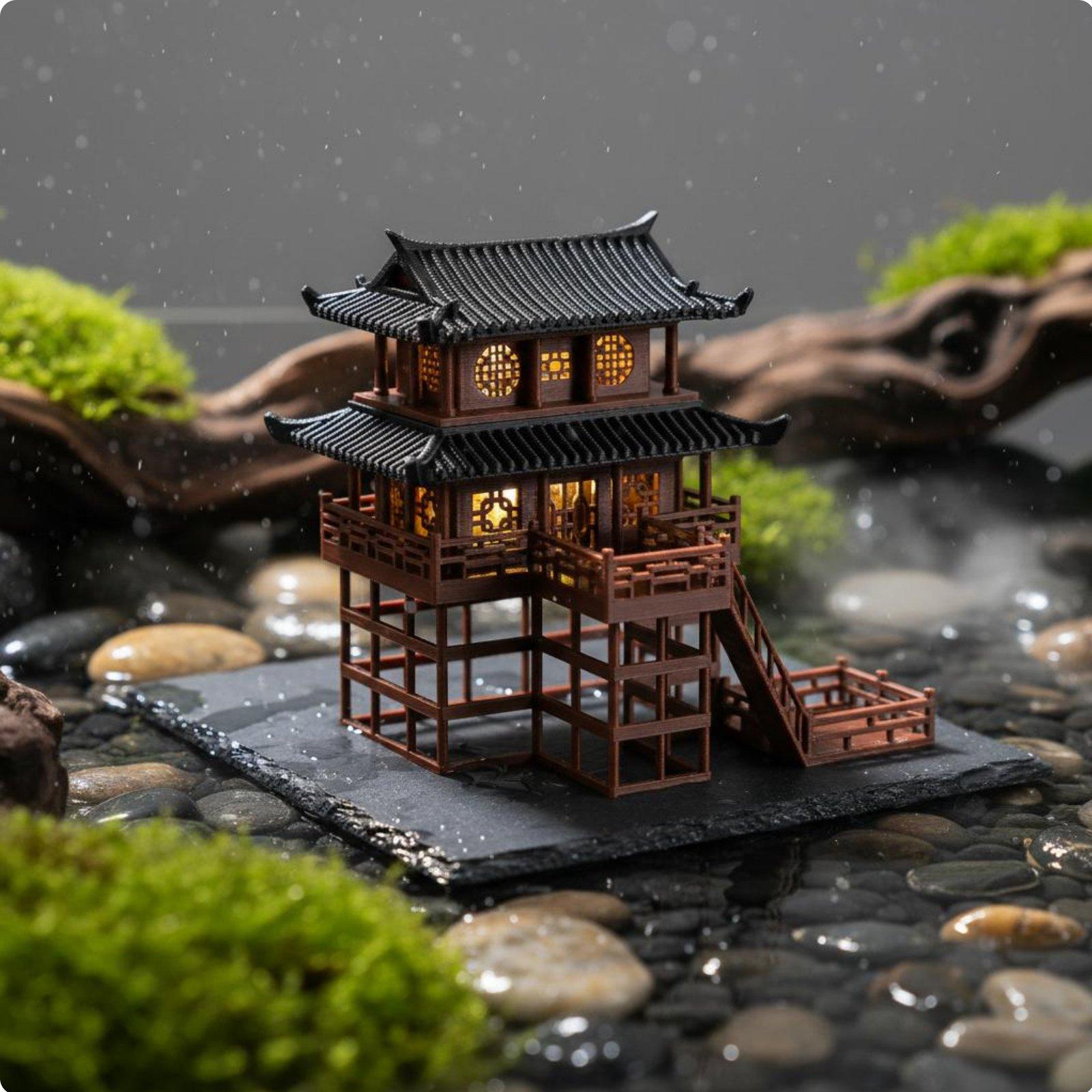 Bonsai Huis Tafelblad Plastic  - Landscape Bonsai Garden recensie en prijs